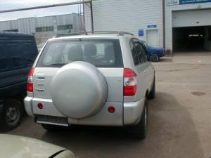 Продается Chery Tiggo 2007г. в.  Город Уфа Чери Тиго сзади.JPG